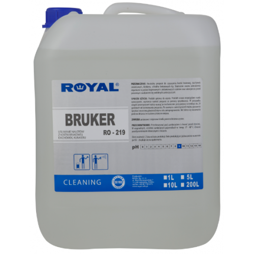 Środek do czyszczenia kostki brukowej Bruker 5 l